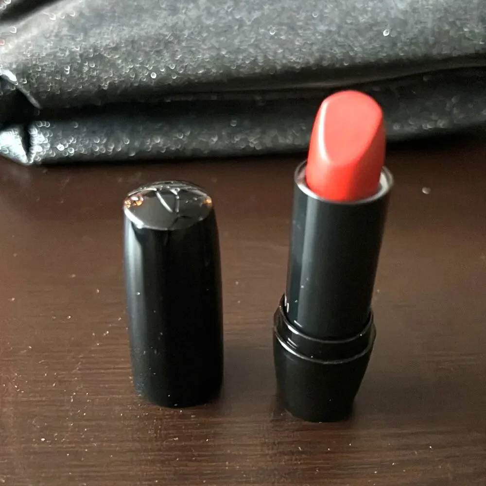 Lancôme 3 Piece Gift Set Sparkle Bag Red Lipstick Powder Blush